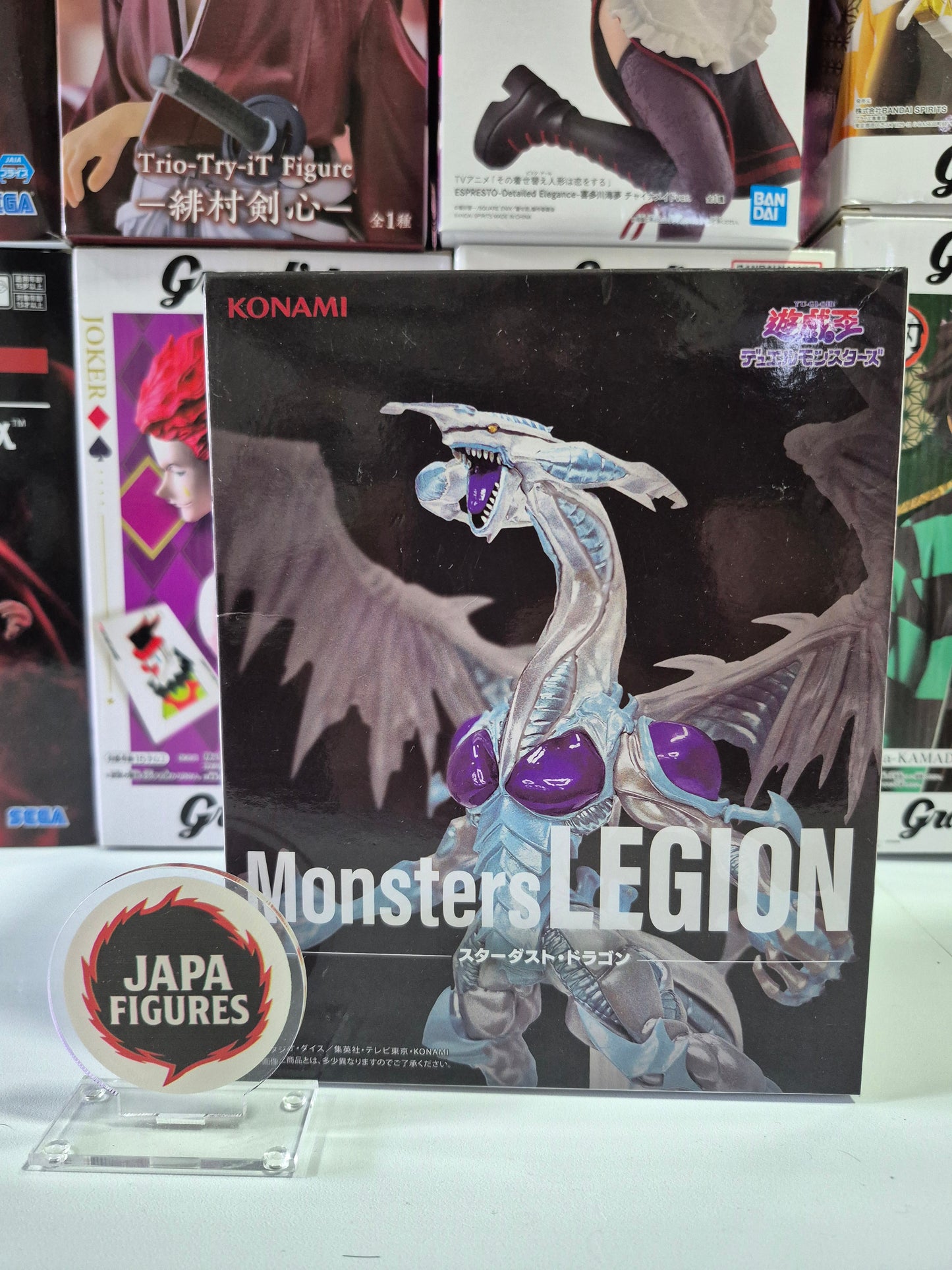 Dragão Estelar (Stardust Dragon) – Yu-Gi-Oh! – Monsters LEGION – KONAMI
