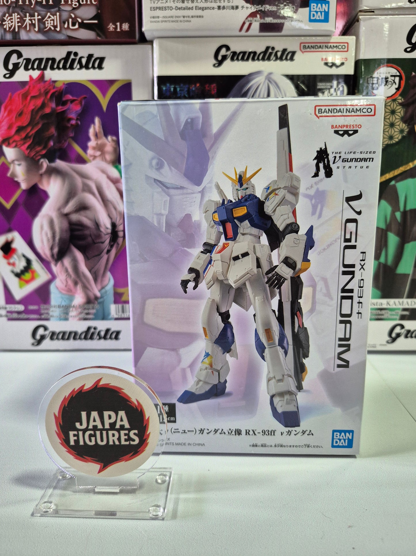 ν Gundam (RX-93ff) – Mobile Suit Gundam – Statue – Bandai