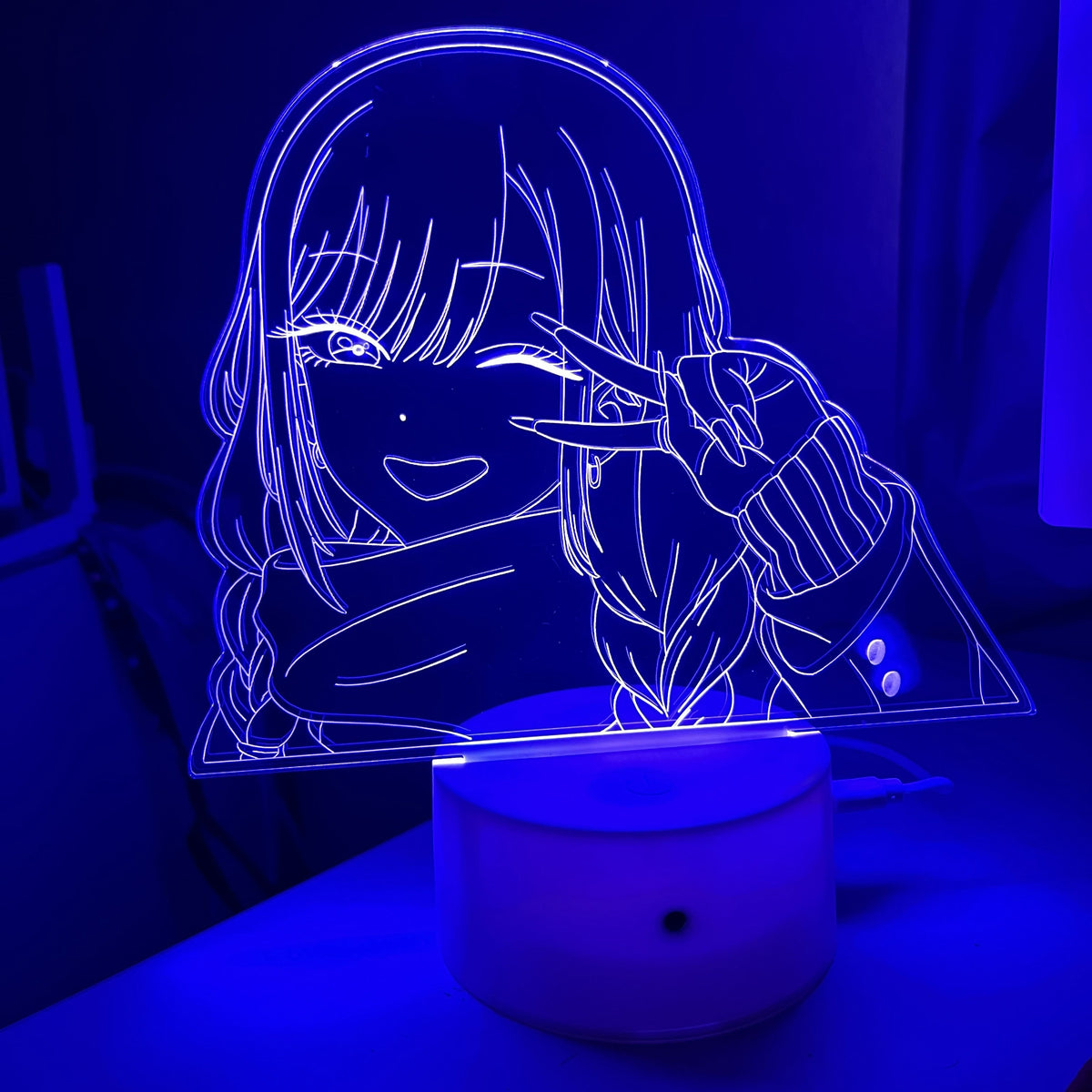 Acrílico Avulso para Luminária LED – Animes – Japa Figures