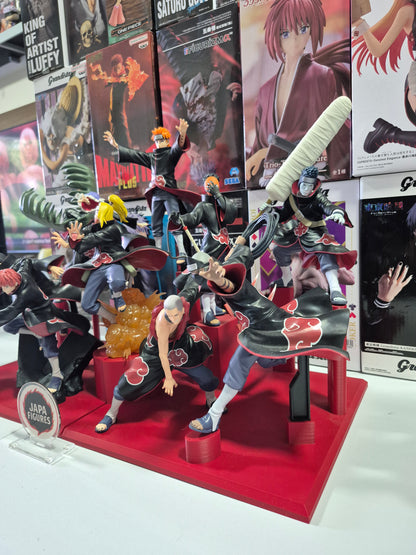Akatsuki Completa – Naruto Shippuden – Vibration Stars / Effectreme – Bandai – Kit 10 Figures