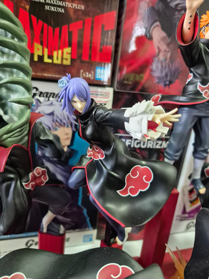 Akatsuki Completa – Naruto Shippuden – Vibration Stars / Effectreme – Bandai – Kit 10 Figures