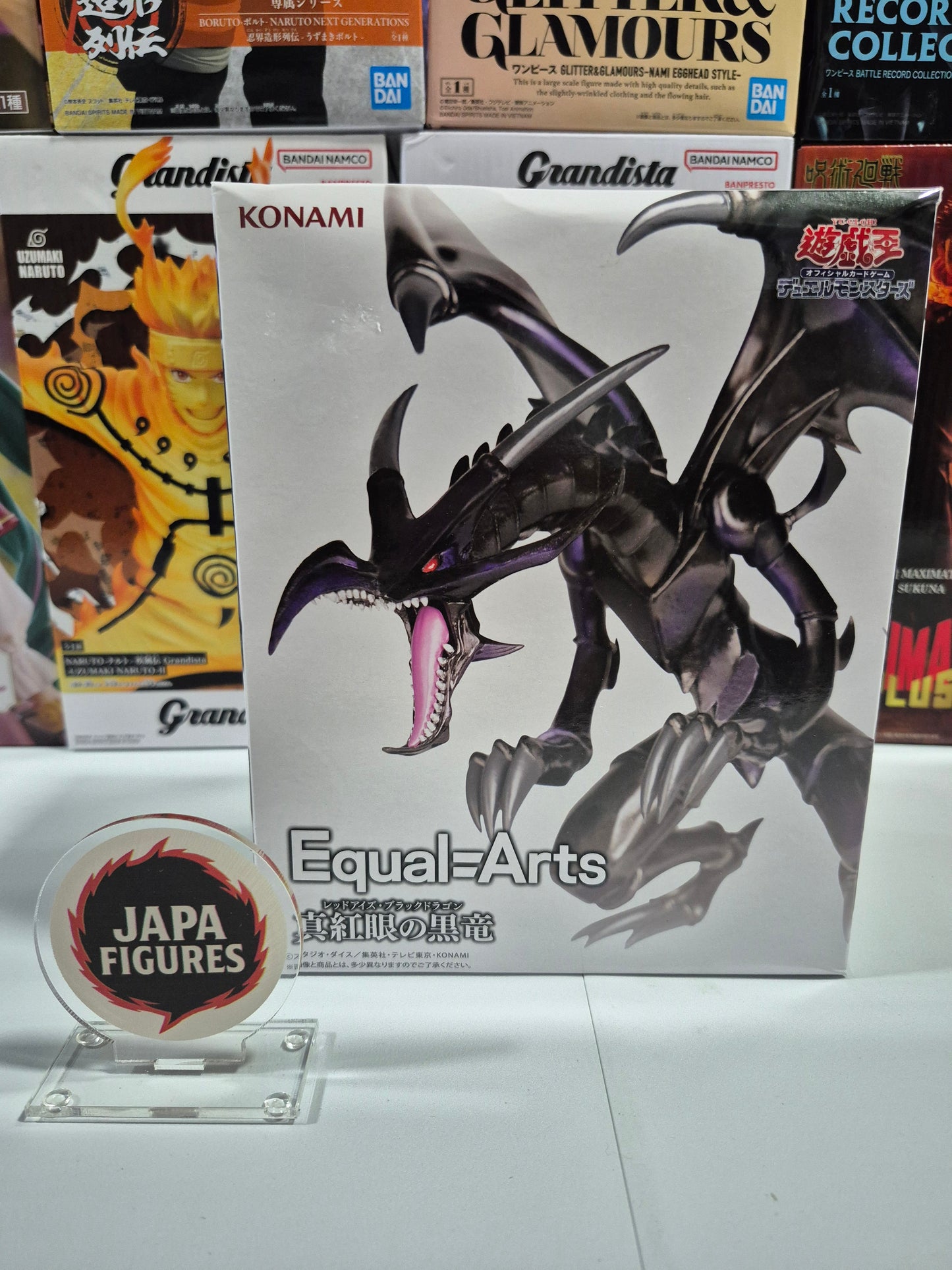 Dragão Negro de Olhos Vermelhos (Red-Eyes Black Dragon) – Yu-Gi-Oh! – Equal Arts – KONAMI