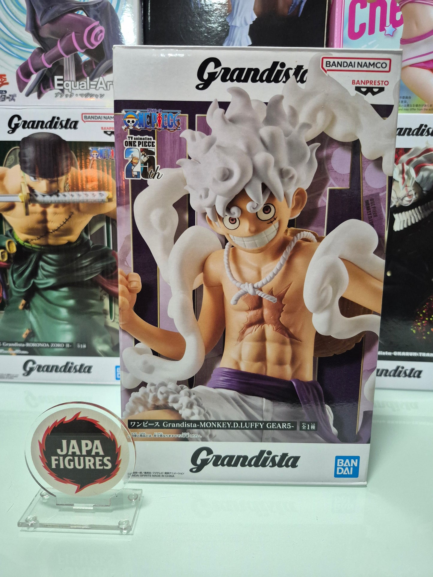 Monkey D. Luffy (Gear 5) – One Piece – Grandista – Bandai