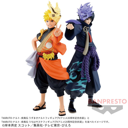 [PRÉ-VENDA - 11/26] - Sasuke Uchiha – Naruto Shippuden – 20th Anniversary Costume Ver. – Bandai