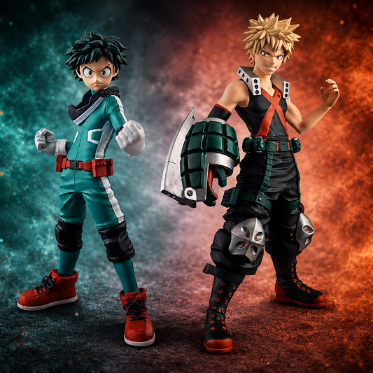 Izuku Midoriya & Katsuki Bakugo – My Hero Academia – DXF Figure SP – Bandai
