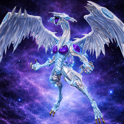 Dragão Estelar (Stardust Dragon) – Yu-Gi-Oh! – Monsters LEGION – KONAMI
