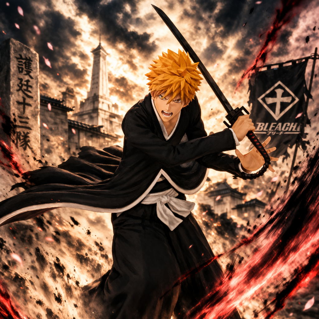 Ichigo Kurosaki – Bleach – Solid and Souls – Bandai