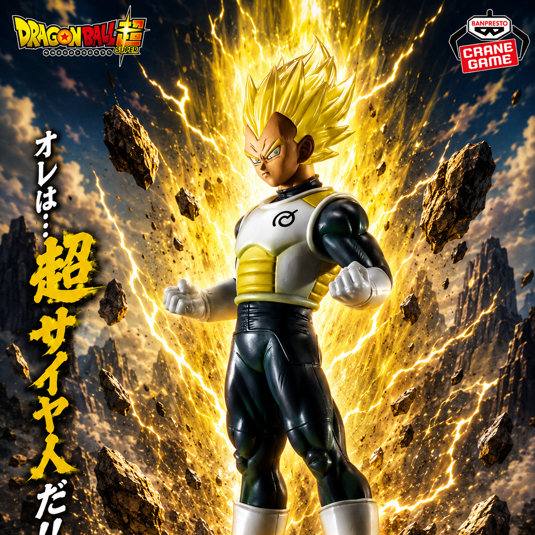Vegeta Super Saiyan – Dragon Ball Super – Clearise – Bandai
