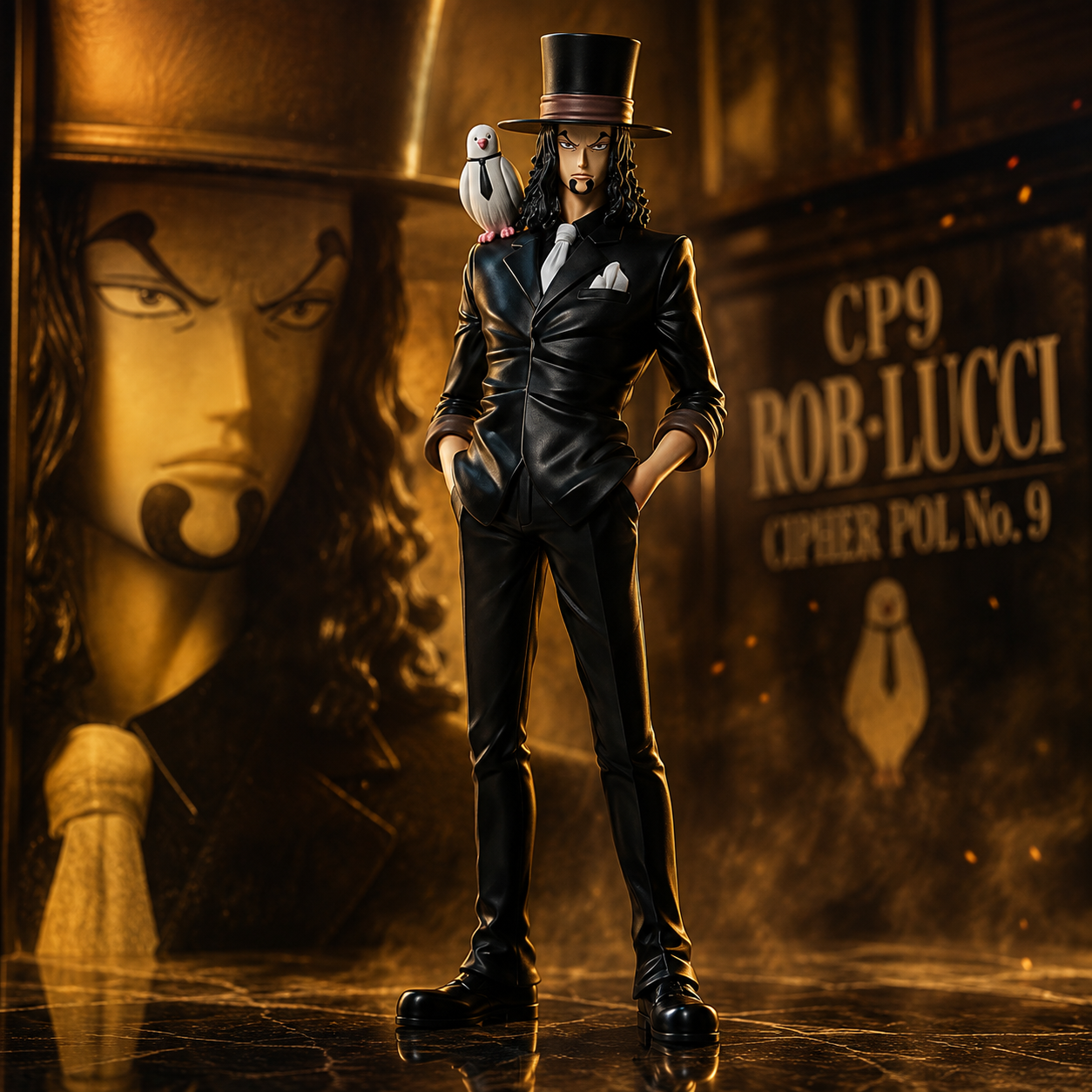 [PRÉ-VENDA - 08/26] - Rob Lucci – One Piece – Ichiban Kuji D Prize – Masterlise Expiece – Bandai