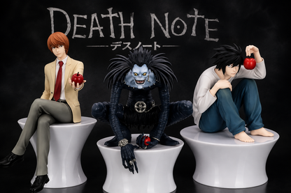 Light Yagami + Ryuk + L – Death Note – Noodle Stopper – FuRyu
