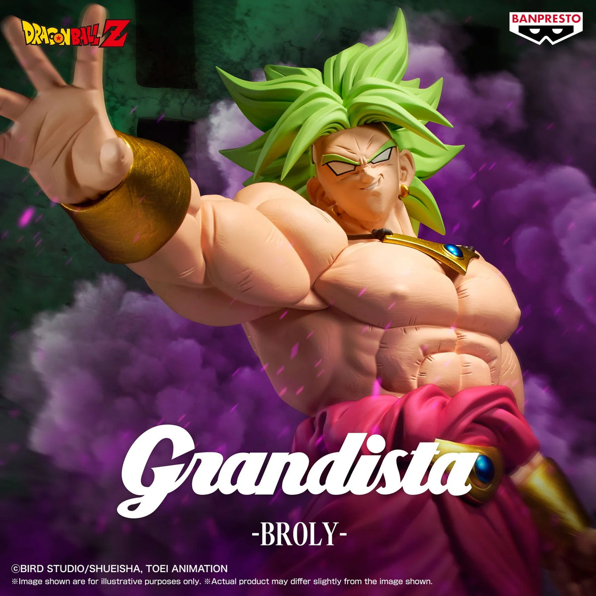 [PRÉ-VENDA - 11/26] - Broly – Dragon Ball Z – Grandista – Bandai Banpresto