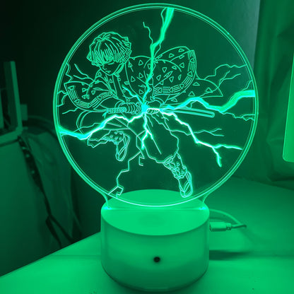 Acrílico Avulso para Luminária LED – Animes – Japa Figures
