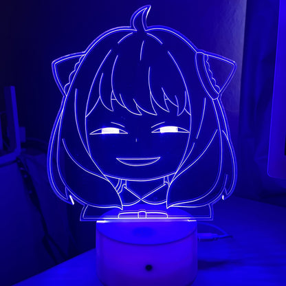 Luminária LED RGB – Anya Forger – Spy x Family – Japa Figures