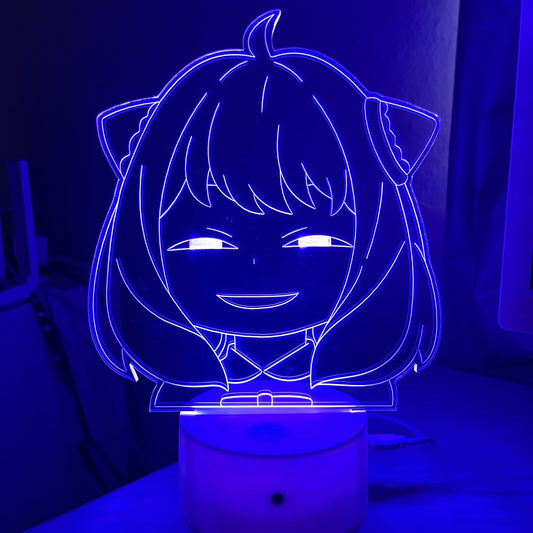 Luminária LED RGB – Anya Forger – Spy x Family – Japa Figures