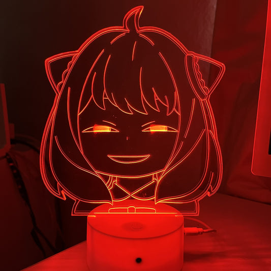 Luminária LED RGB – Anya Forger – Spy x Family – Japa Figures