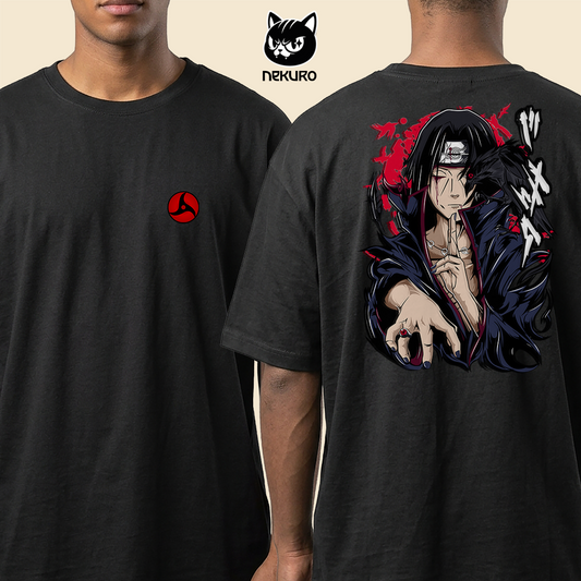 Camiseta Oversized – Naruto – Itachi Uchiha – Japa Figures x Nekuro