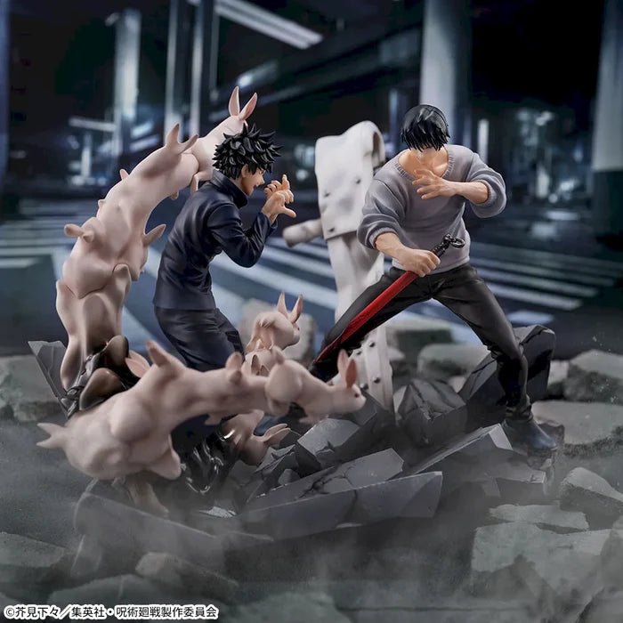 [PRÉ-VENDA - 10/26] - Megumi Fushiguro & Toji Fushiguro – Jujutsu Kaisen – Figurizm α Encounter – Sega
