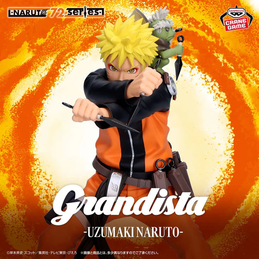 Naruto Uzumaki – Naruto Shippuden – Grandista – Bandai