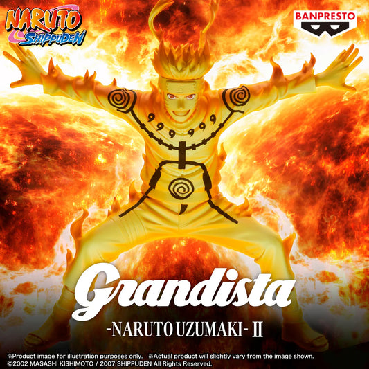 Naruto Uzumaki (Kurama Mode) – Naruto Shippuden – Grandista – Bandai