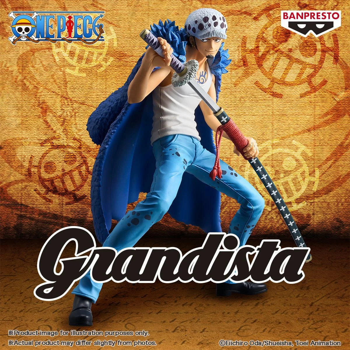 [PRÉ-VENDA - 11/26] - Trafalgar Law – One Piece – Grandista – Bandai Banpresto