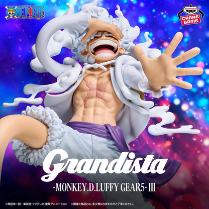 [PRÉ-VENDA - 10/26] - Monkey D. Luffy Gear 5 V2 – One Piece – Grandista – Bandai