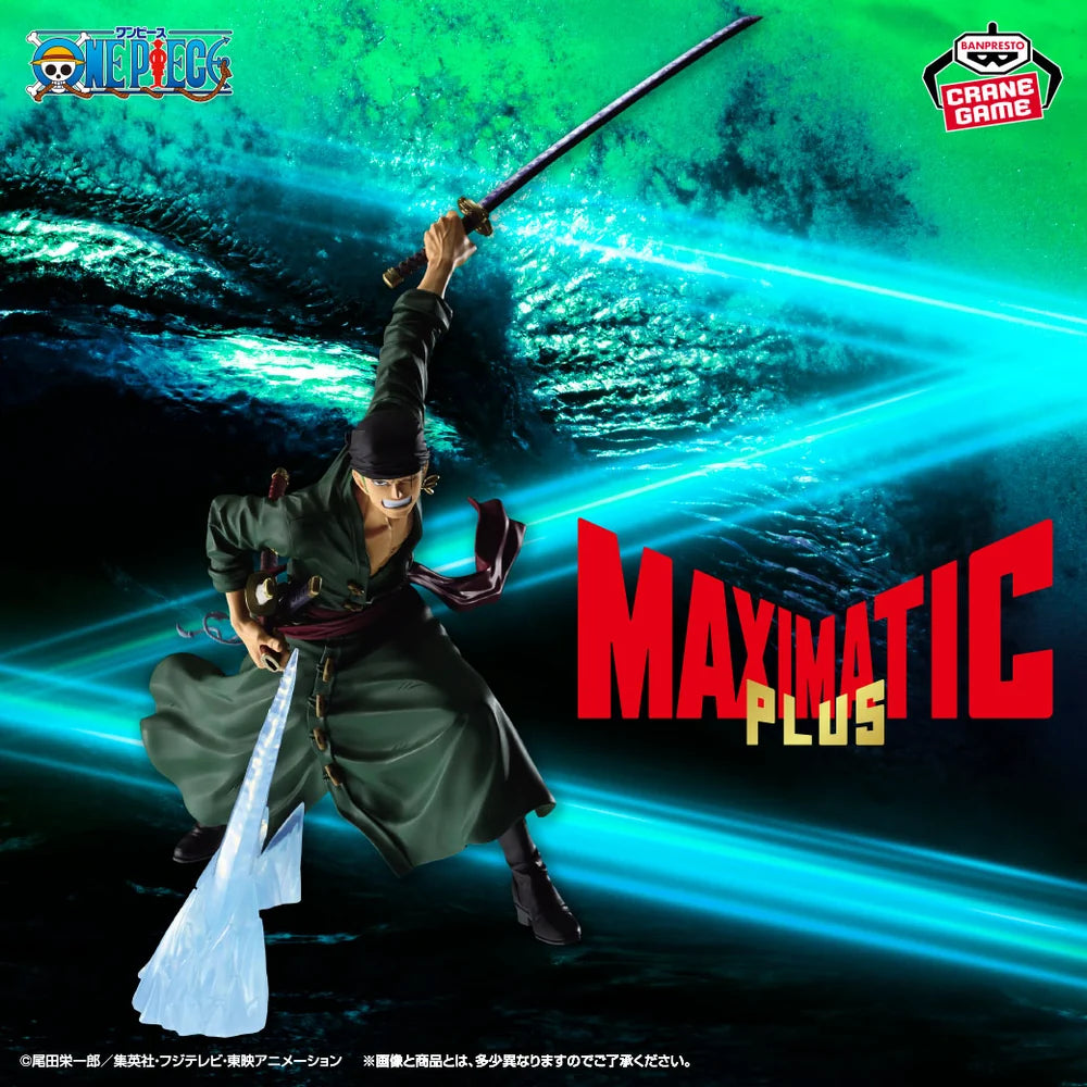 [PRÉ-VENDA - 11/26] - Roronoa Zoro – One Piece – Maximatic Plus – Bandai