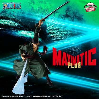 [PRÉ-VENDA - 11/26] - Roronoa Zoro – One Piece – Maximatic Plus – Bandai