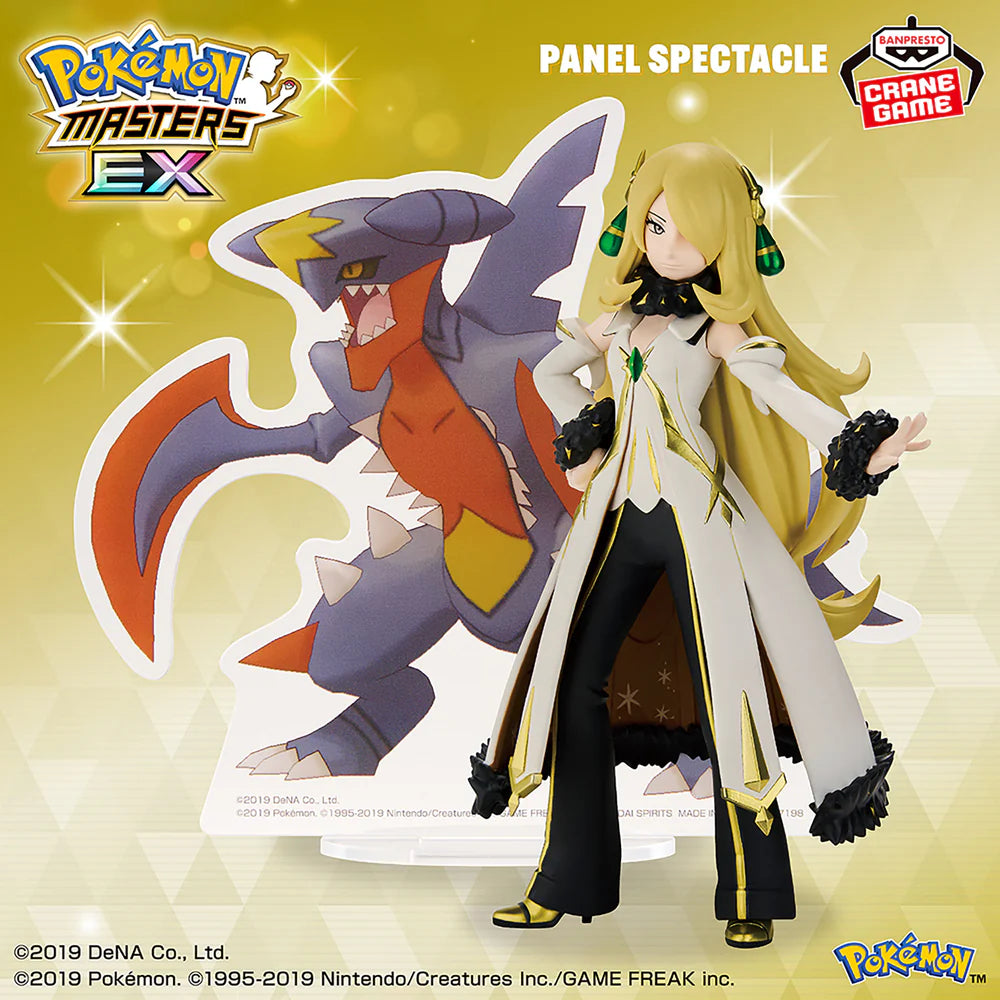 Cynthia & Mega Garchomp – Pokémon Masters EX – Panel Spectacle – Bandai