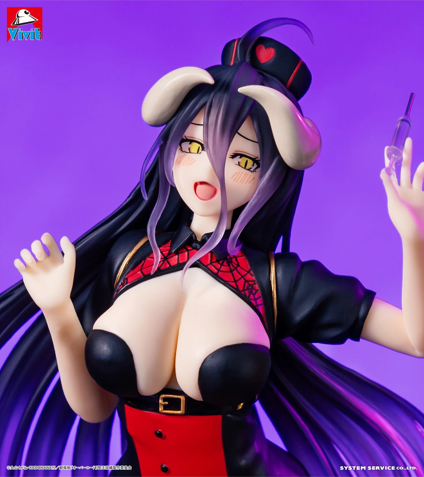 Albedo – Overlord – Vivit Figure Black Nurse Ver. – System Service