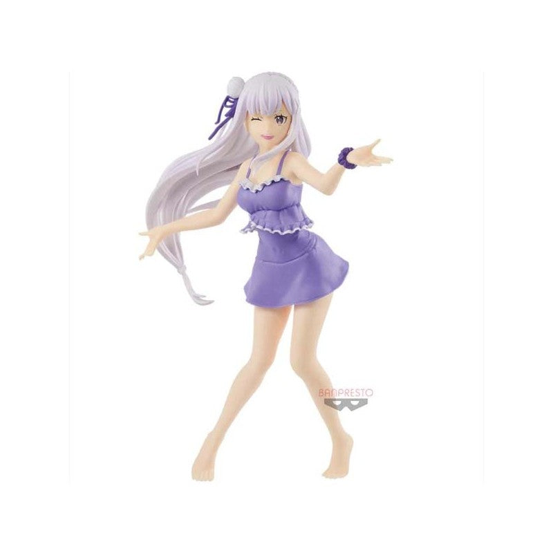 Emilia – Re:Zero – EXQ Figure – Bandai