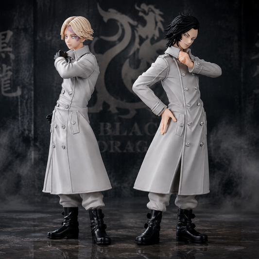 Seishu Inui + Hajime Kokonoi – Tokyo Revengers – Premium Figure Black Dragon – Sega