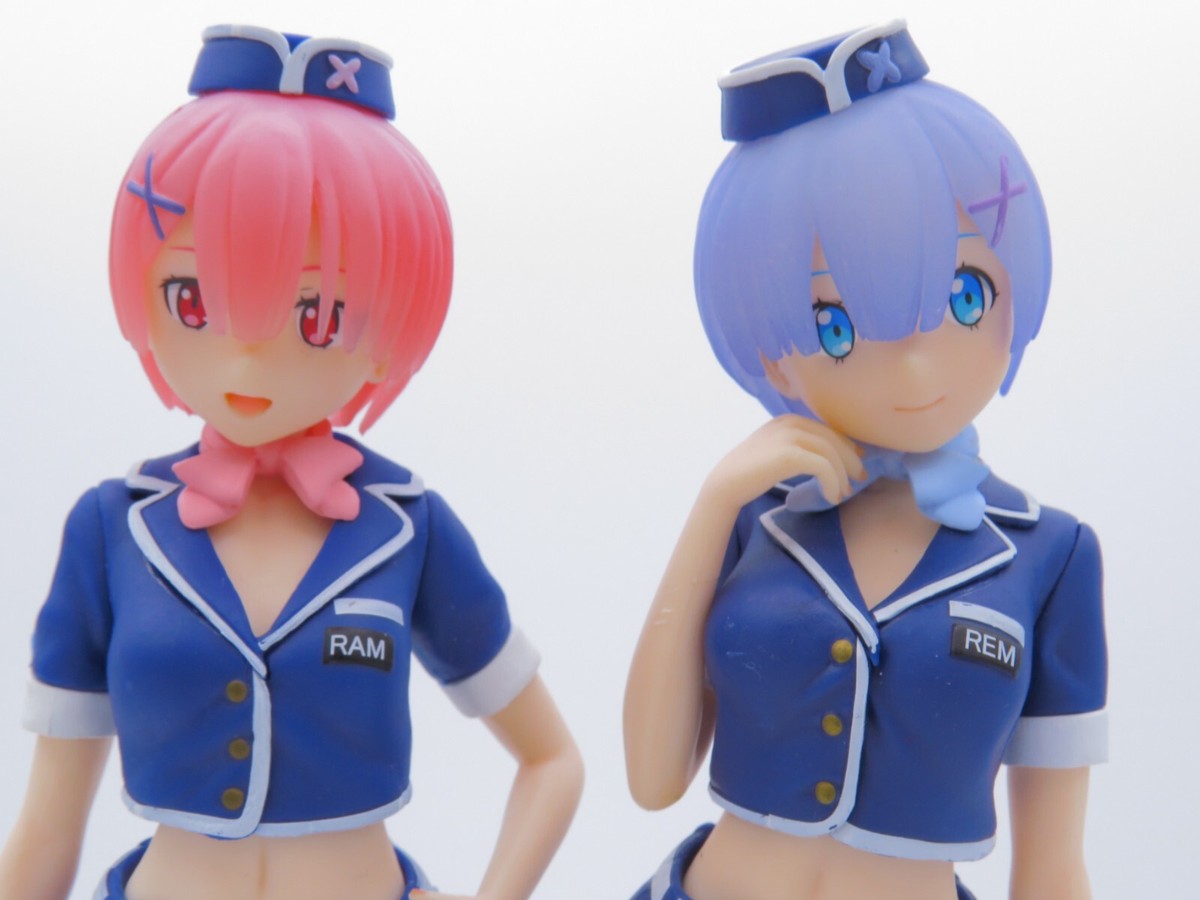 Rem & Ram – Re:Zero – Premium Figure Welcome to Lugnica Airlines – Sega