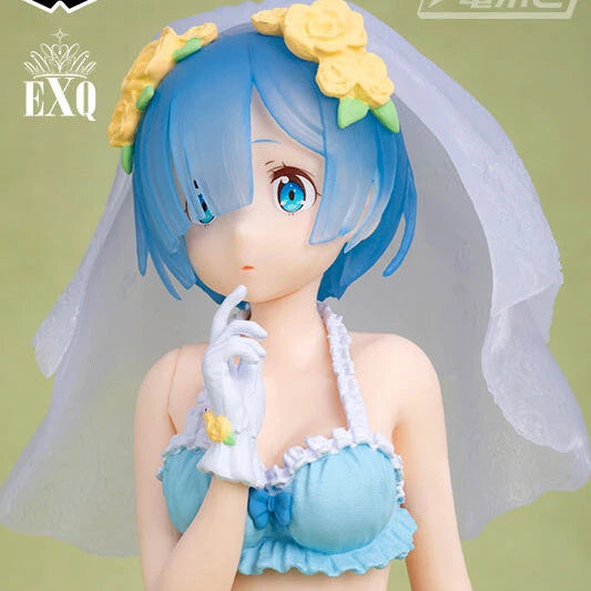 Rem – Re:Zero – EXQ Figure (Bikini Wedding Dress Ver.) – Bandai